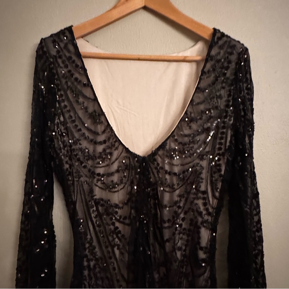 BALTIC BORN Elizabeth Sequin Midi Dress - Picture 5 of 8